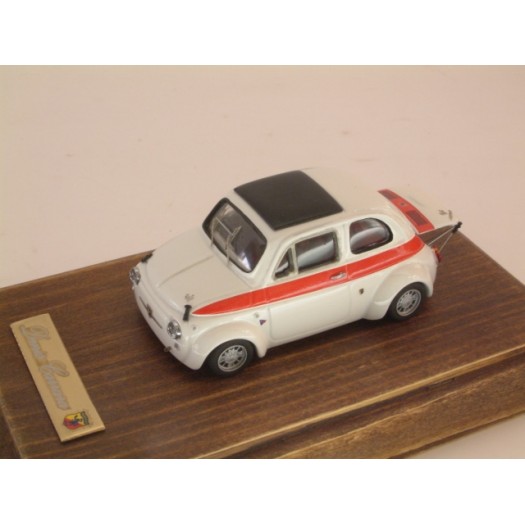 Fiat 500 Abarth 695 ss Bianco Assetto Corsa 1966 - Special Built 1:43